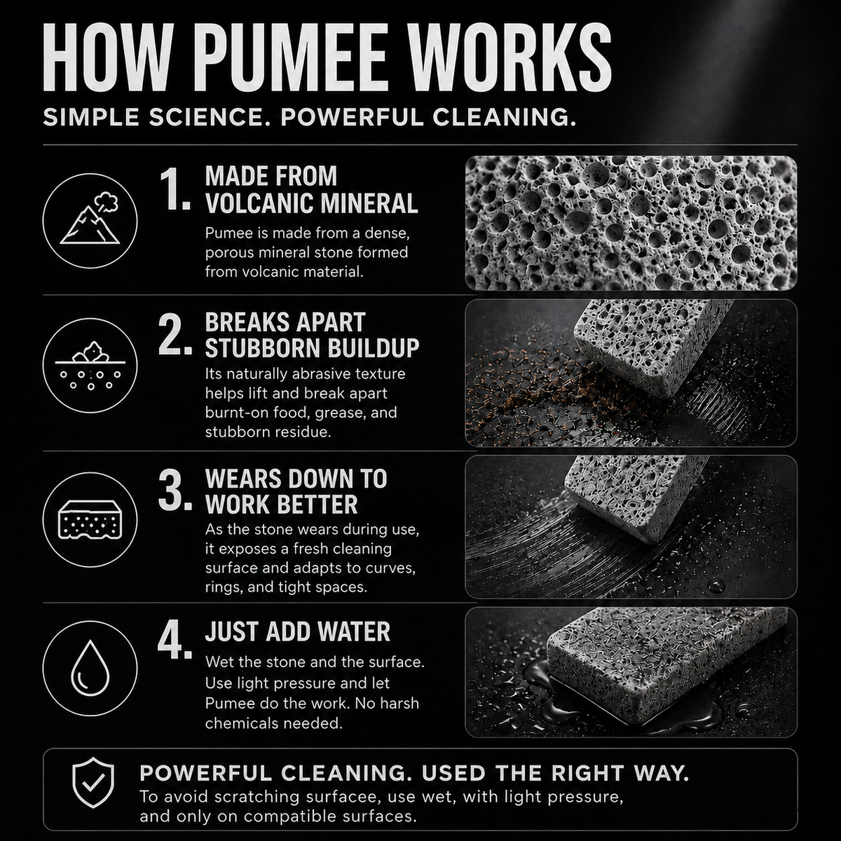 Pumee® Mineralized Cleaning Stone